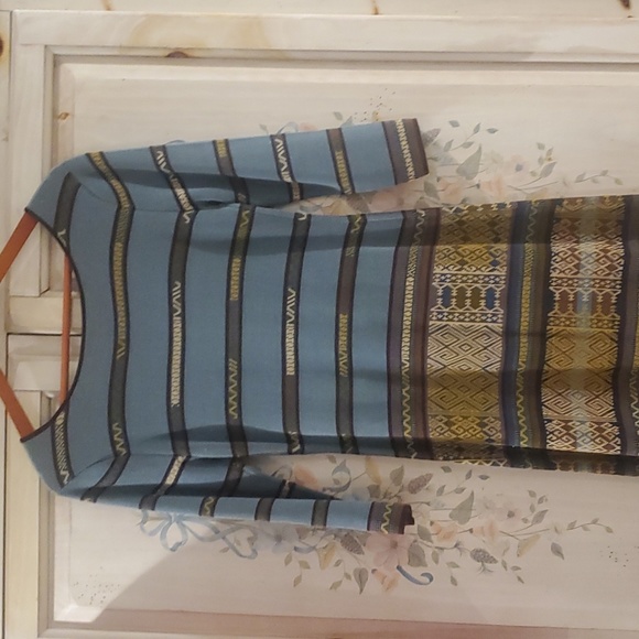 NWOT Peruvian Connection Pima Cotton long sleeve Maxi Dress xsp - Picture 6 of 10